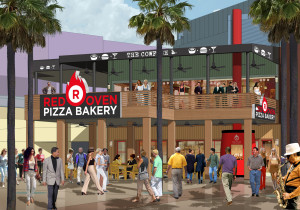 Red Oven Pizza Bakery at CityWalk - Rendering