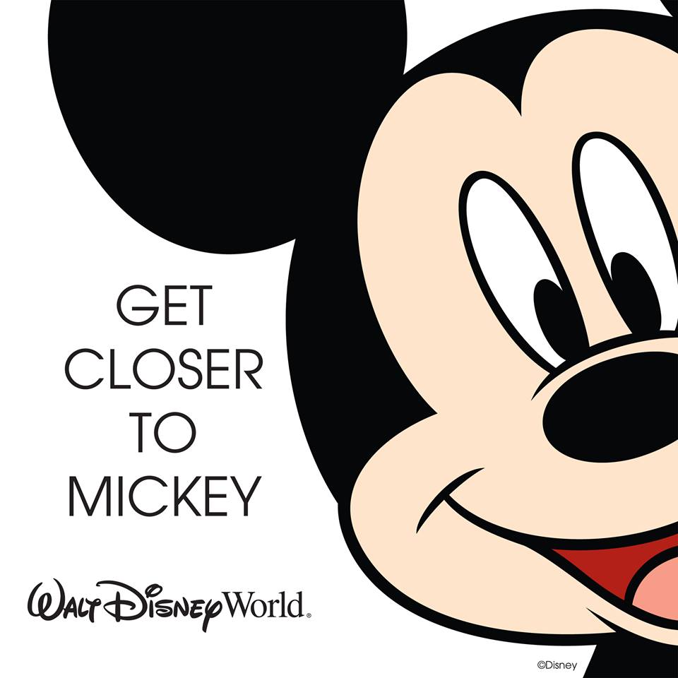 get closer to mickey