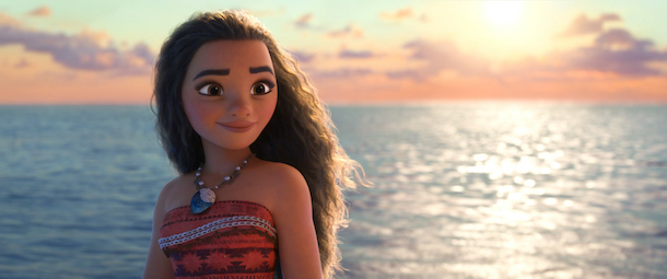 MOANA is an adventurous, tenacious and compassionate 16-year-old who sails out on a daring mission to save her people. Along the way, she discovers the one thing she's always sought: her own identity. Directed by the renowned filmmaking team of Ron Clements and John Musker ("The Little Mermaid," "Aladdin," "The Princess & the Frog") and featuring newcomer Auli‘i Cravalho as the voice of Moana, Walt Disney Animation Studios' "Moana" sails into U.S. theaters on Nov. 23, 2016. ©2016 Disney. All Rights Reserved.