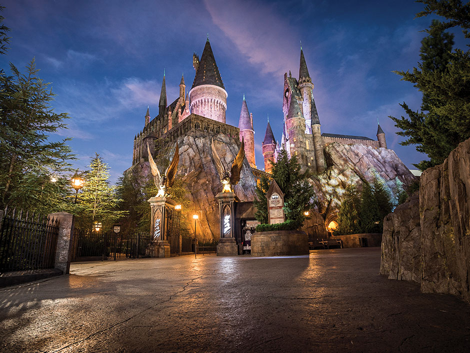 Hogwarts Castle in the Wizarding World of Harry Potter