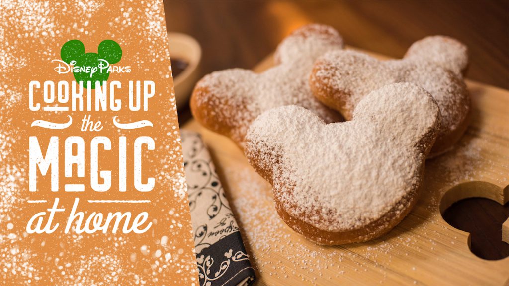 Mickey Mouse-shaped Beignets