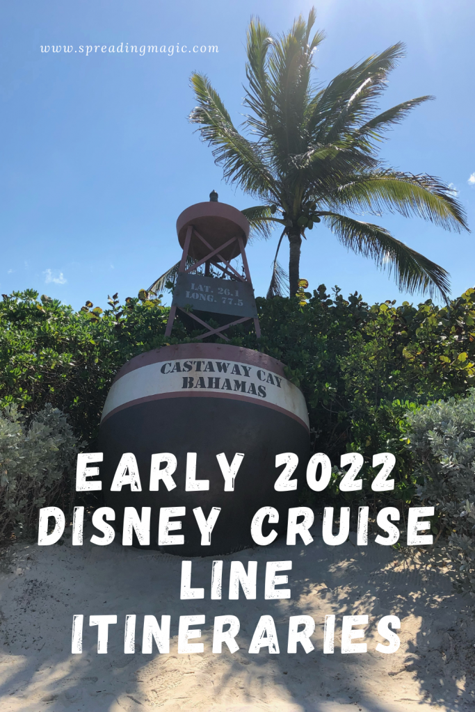 Early 2022 Disney Cruise Line Vacations Available Beginning October 22, 2020