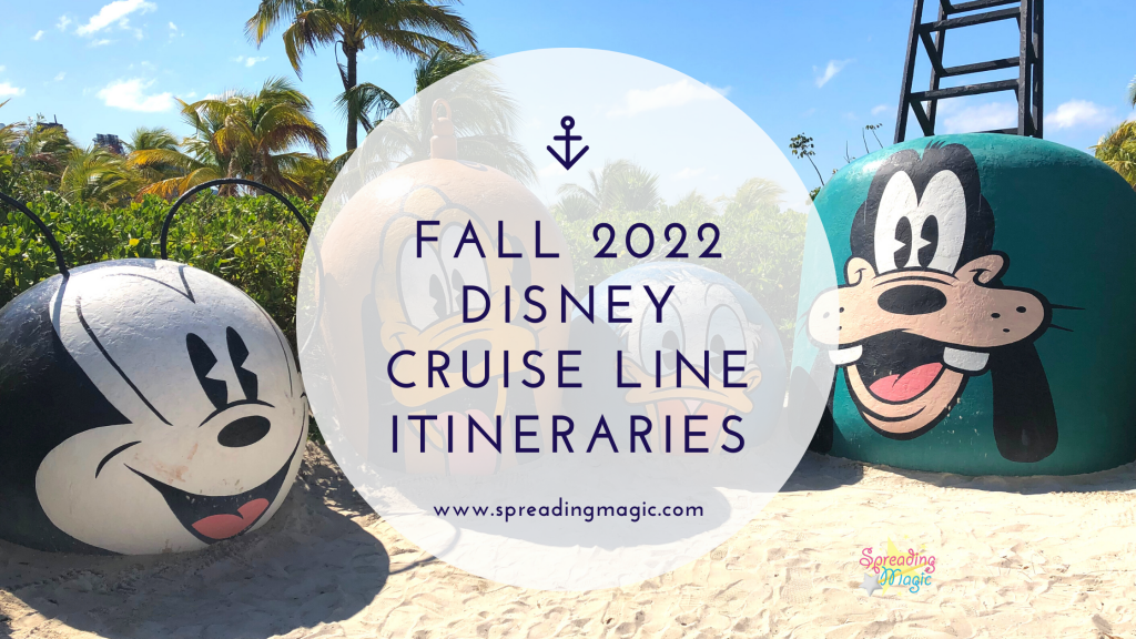 Seasonal Fun and More Magic Planned for Fall 2022 Disney Cruises - Thanksgiving 2022 Cruises From Mismi