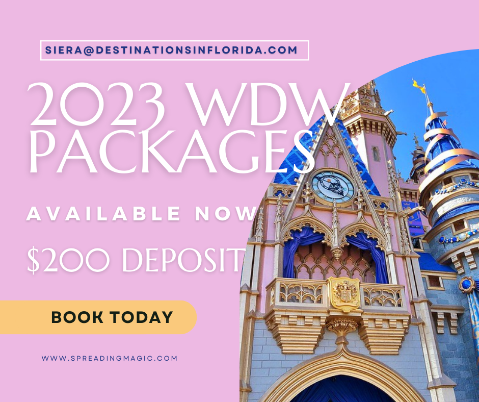 2023 Disney World packages