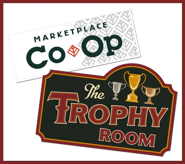the trophy room logo