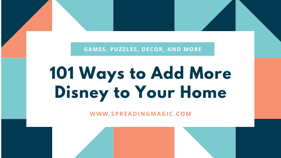 Ways to Add More Disney to Your Home