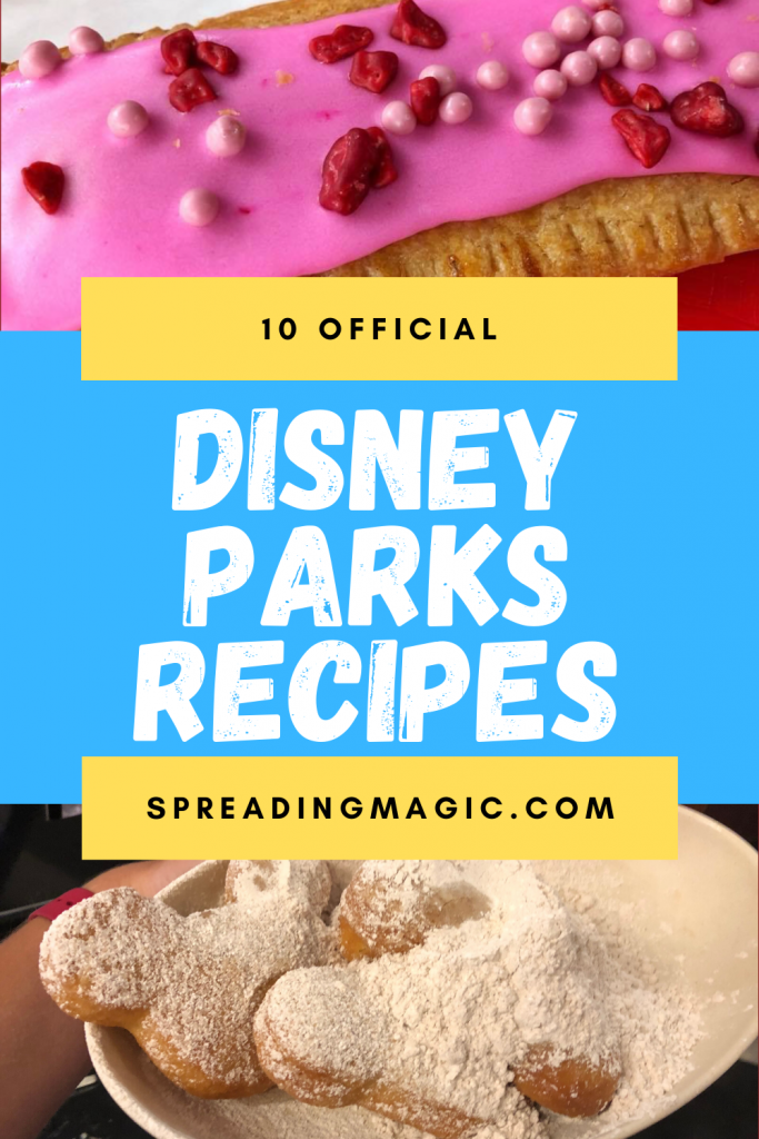 Disney Parks recipes