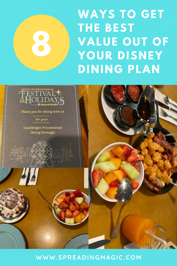 8 ways to get the best value from the Disney dining plan