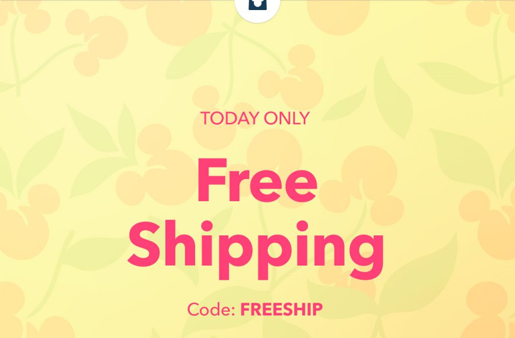 Enjoy Free Shipping at ShopDisney on June 2, 2020