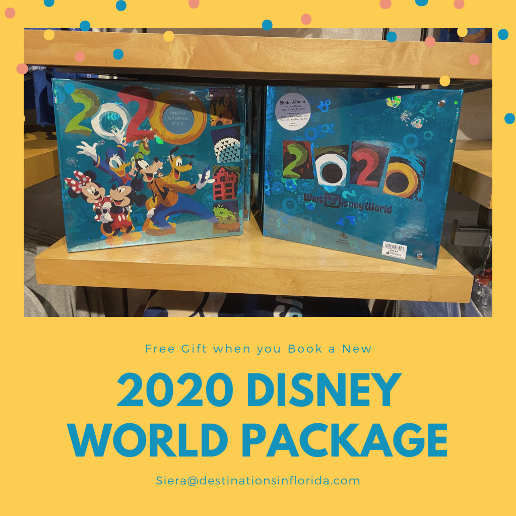 Free Gift when you book a 2020 Disney World Vacation Package