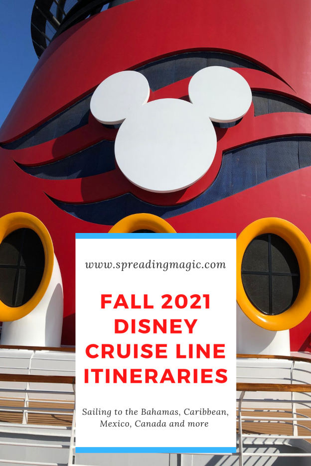 Fall 2021 Disney Cruise Line Itineraries Available Beginning July 30, 2020