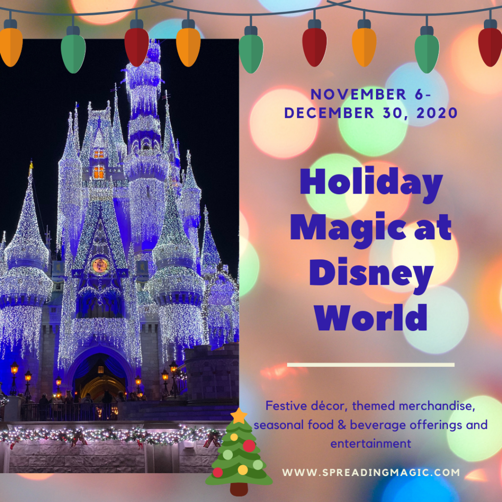 2020 Holiday Season at Disney World Kicks Off November 6