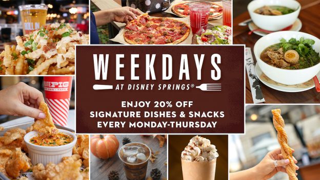 Weekdays at Disney Springs: Special Offer for Fall 2020 at Disney World
