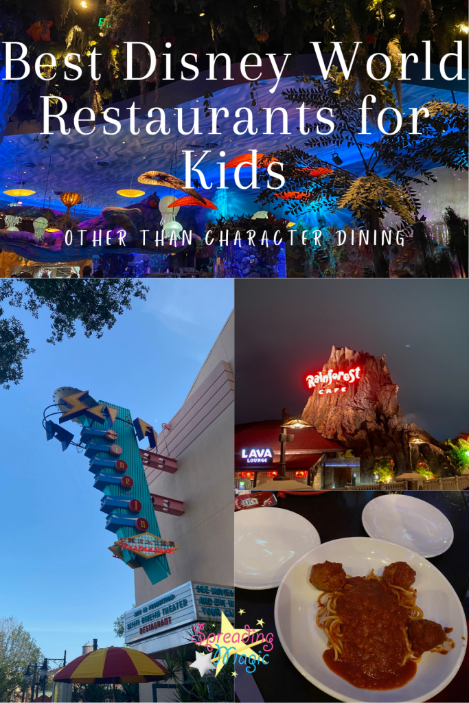 Best Disney World Restaurants for Kids Other than Character Dining