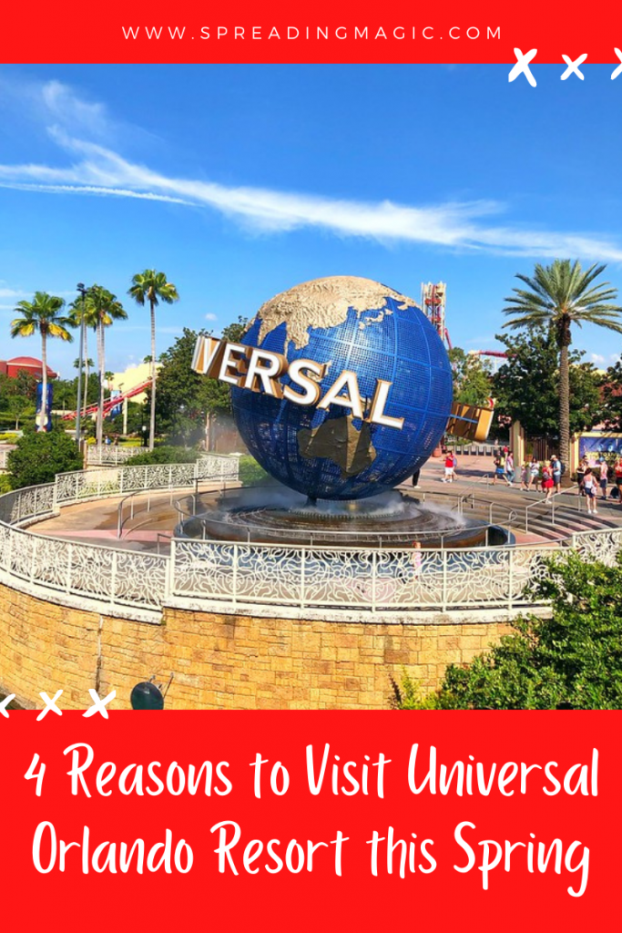 Top 4 Reasons to Visit Universal Orlando Resort This Spring