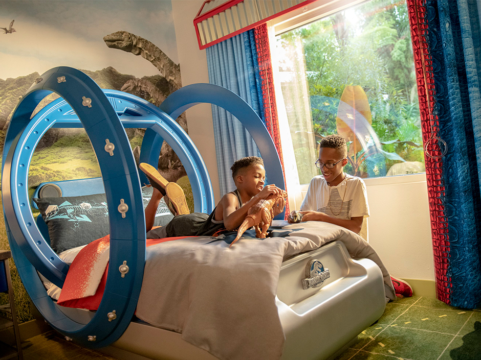 Jurassic World Kids Suite at Loews Royal Pacific Resort