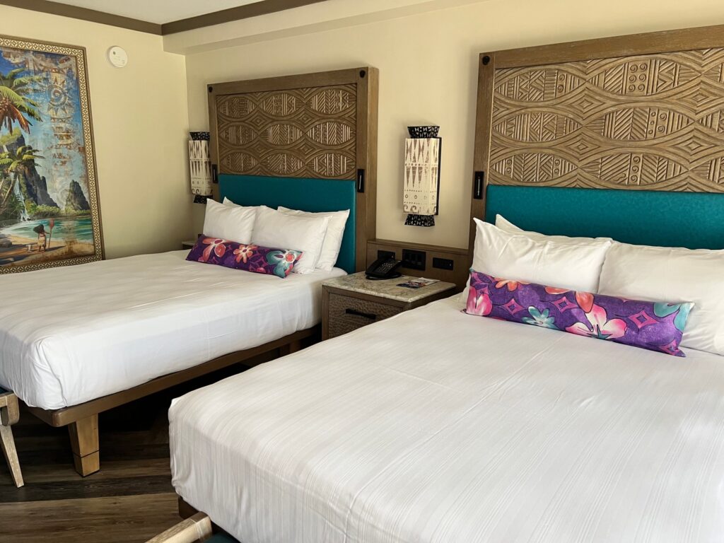 Moana room at Disney's Polynesian Village Resort