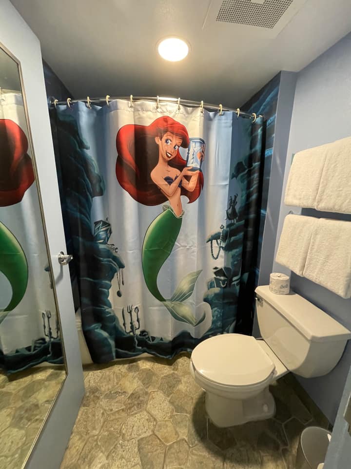 Little Mermaid room at Disney's Art of Animation Resort