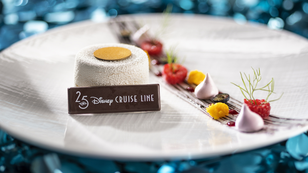 Shimmering Sweets, Sips & Novelties for Disney Cruise Line's Silver Anniversary at Sea