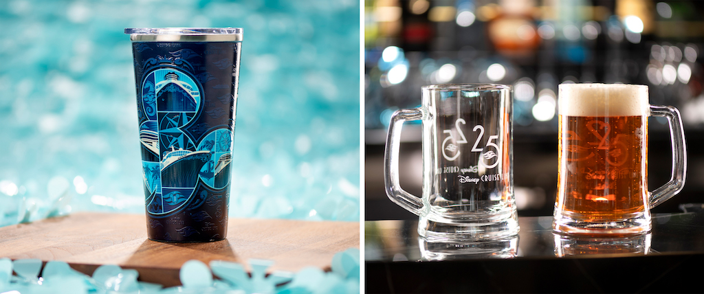 Shimmering Sweets, Sips & Novelties for Disney Cruise Line's Silver Anniversary at Sea
